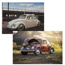 Kit 2 Quebra-Cabeças Atividades Mente Fuscas Antigo 60 Peças Kit 2 Quebra-Cabeças Atividades Mente Fuscas Antigo 60 Peças