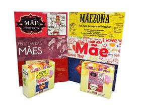 Kit 2 Quebra-Cabeças Frases E Mensagens Dias Das Mães 60 Kit 2 Quebra-Cabeças Frases E Mensagens Dias Das Mães 60
