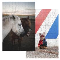 Kit 2 Quebra-cabeças Infantis Animais Divertidos 24 peças