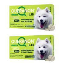 Kit 2 Queranon LB Suplemento Pelos Cães Até 30 kg 30 Comprimidos Kit 2 Queranon LB Suplemento Pelos Cães Até 30 kg 30 Comprimidos