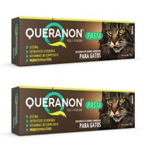 Kit 2 Queranon Pasta Avert Suplemento Alimentar Para Gatos 70 g Kit 2 Queranon Pasta Avert Suplemento Alimentar Para Gatos 70 g