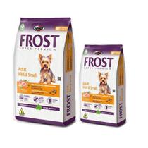 Kit 2 Rações para Cães Adulto 1Kg Raças Pequenas Frost Premium