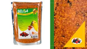 Kit 2 Rações/ Passarinho Canários Pintassilgo Vitamina Vermelha Frutas Vermelhas 500g Kit 2 Rações/ Passarinho Canários Pintassilgo Vitamina Vermelha Frutas Vermelhas 500g