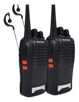Kit 2 Radio Comunicador Profissional Ht Uhf 16 Canais 777S H