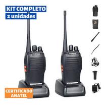Kit 2 Radio Comunicador Walk Talk 16 Ch 12km Baofeng 777s - SOS Eletrônicos