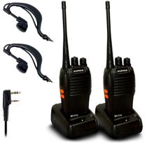 Kit 2 Rádio Comunicador Walk Talk Baofeng 777s com Fone