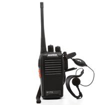 Kit 2 Radio Comunicador Walk Talk Baofeng Fone Ouvido Homolo
