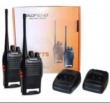 Kit 2 Radio Comunicador Walk Talk Baofeng