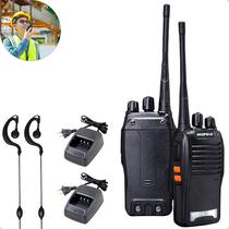 Kit 2 Radio Walk Talk Comunicador 16 Ch 12km Baofeng 777s Ht De Longo Alcance Para Uso Profissional