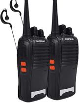 Kit 2 Radio Walk Talk Comunicador 16 Ch 12km Baofeng 777s Tecnologia de Redução de Ruído Kit 2 Radio Walk Talk Comunicador 16 Ch 12km Baofeng 777s Tecnologia de Redução de Ruído