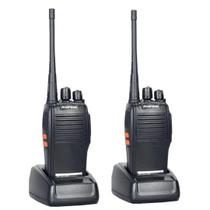 Kit 2 Rádios Comunicação Walk Talk Bf-777S Uhf Vhf 16 Canais