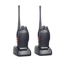 kit 2 rádios comunicador baofeng Alcance 12 Km 16 Canais BF 777S Profissional recarregável rádio segurança