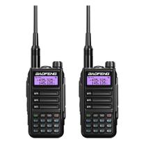 Kit 2 Radios Comunicador Baofeng UV16 Walk Talk Longo Alcance Dual Band a Prova dágua