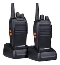 Kit 2 Radios Comunicadores 777s Profissional Baofeng