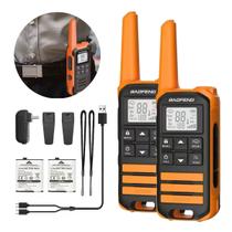 Kit 2 Rádios Comunicadores Baofeng F22 Walk Talk Bidirecional 1400mAh Kit 2 Rádios Comunicadores Baofeng F22 Walk Talk Bidirecional 1400mAh