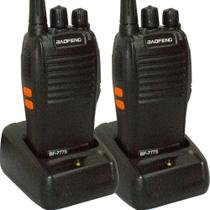 Kit 2 Rádios Comunicadores Uhf/vhf Walkie Talkie Bf-777s - baofeng