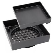 KIT 2 Ralo Inteligente 10x10 Oculto Piso/ Porcelanato Varias Cores KIT 2 Ralo Inteligente 10x10 Oculto Piso/ Porcelanato Varias Cores