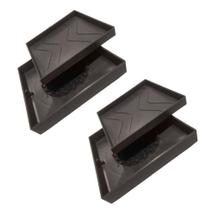 Kit 2 Ralo Oculto 15X15 Invisivel Piso Porcelanato Marrom