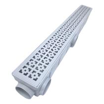 Kit 2 Ralos 6x50 Dubai Plástico Térmico Cinza Par Varandas