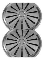Kit 2 Ralos Anti Turbilhão Em Inox Para Piscinas Mod. Pratic