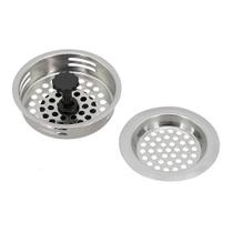 Kit 2 Ralos de Pia em Inox com Válvula Estilo Americano Kit 2 Ralos de Pia em Inox com Válvula Estilo Americano