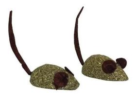 Kit 2 Ratos Com Catnip Homepet - HOME PET