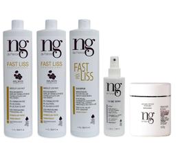 Kit 2 Realinhamento + Shampoo + Protetor Térmico + Máscara