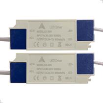 Kit 2 Reatores Driver LED 36W Bivolt 600mA