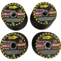 Kit 2 Rebolos Copo Cônico 3 Polegadas Rosca M14 Para Desbaste E Acabamento Em Porcelanato Mármore