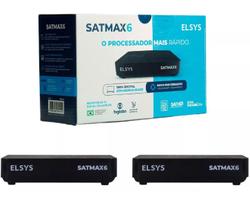 Kit 2 Receptor Satmax 6 Elsys Full Hd Kit 2 Receptor Satmax 6 Elsys Full Hd