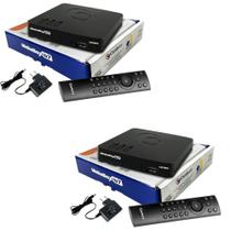 Kit 2 Receptores Midiabox B7 Century Compatível 5g Banda Ku