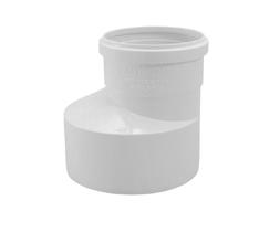 Kit 2 Redução Excêntrica Esgoto Branca 75x50mm - Krona Kit 2 Redução Excêntrica Esgoto Branca 75x50mm - Krona