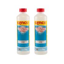 Kit 2 Redutor Alcalinidade Ph Menos 1l - Genco