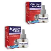 Kit 2 Refil 48ml Feliway Friends Conflitos Entre Gatos