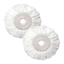 Kit 2 Refil Avulso Para Esfregão Vassoura Mop Limpeza Pratica Mor