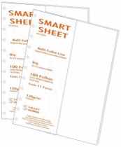 Kit 2 Refil Caderno Inteligente 120G 100 Folhas Liso Grande Kit 2 Refil Caderno Inteligente 120G 100 Folhas Liso Grande