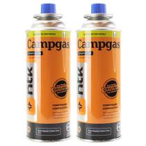 Kit 2 Refil Cartucho De Gás Butano Para Maçarico E Fogareiros Campgás 227g Kit 2 Refil Cartucho De Gás Butano Para Maçarico E Fogareiros Campgás 227g