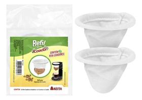 Kit 2 Refil Coador Pano Mini Cafeteira Keita Expresso Coador Kit 2 Refil Coador Pano Mini Cafeteira Keita Expresso Coador
