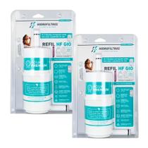 Kit 2 Refil Compatível com Lorenzetti Gioviale Filtro Purificador Hidrofiltros 903-0581