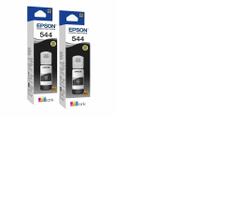 Kit 2 Refil de Tinta Preta Originais 544 - 544120 T544 Para: L1110 L3110 L3150 L3210 L3250 - Original