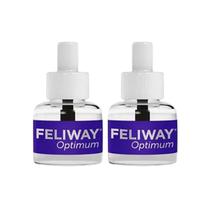 Kit 2 Refil Feliway Optimum Adaptação Gatos Ceva 48ml