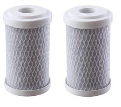 Kit 2 Refil Filtro 5'' De Carbon Block Ativado Remove Cloro