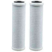 Kit 2 Refil Filtro 9.3/4 Carbon Block Carvão Ativado Carcaça