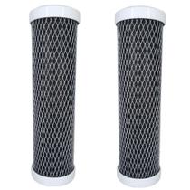Kit 2 Refil Filtro Carbon Block Aquablock 10'' 5 Micras
