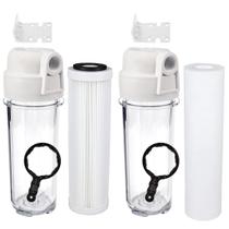 Kit 2 Refil Filtro Cavalete Caixa D'água Plissado Pp 9 34 Kit 2 Refil Filtro Cavalete Caixa D'água Plissado Pp 9 34