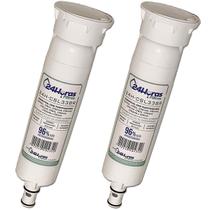 Kit 2 Refil Filtro Consul Compatível Purificador CPB33 AB CIX07AX Tampa Branca