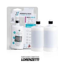 Kit 2 Refil Filtro Lorenzett Acqua Bella Vitale Compativeli Rv-01 - Hidro Filtros