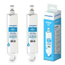 Kit 2 Refil Filtro para Purificador Compatível com Consul Facilite Acquabios Acqua CS 1005-0046 Kit 2 Refil Filtro para Purificador Compatível com Consul Facilite Acquabios Acqua CS 1005-0046