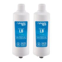Kit 2 Refil Filtro Planeta Água Lb Libell Acqua Flex