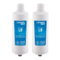 Kit 2 Refil Filtro Planeta Água Lb Libell Acqua Flex